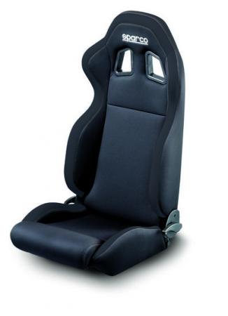 Sparco R100 Street Race Recliner seat, black cloth