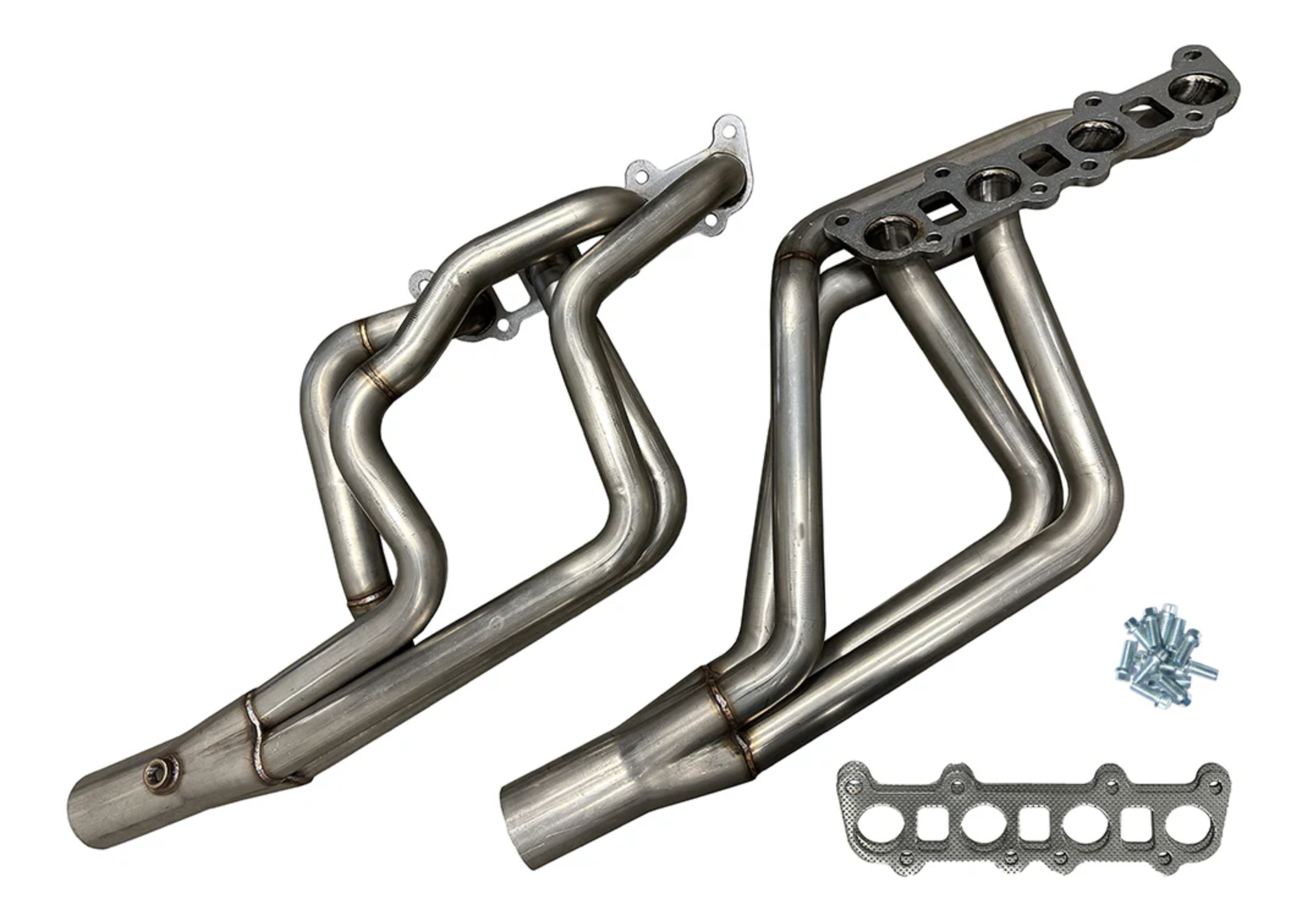 Speed Engineering Coyote swap long tube headers, stainless, 1965-1973 Mustang