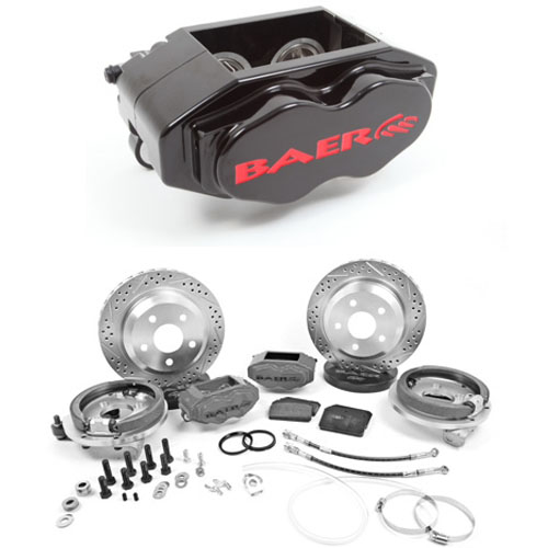Baer SS4 12 Rear, - General Fit Ford 9 inch Small Bearing , 5x5 no cables