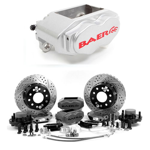 Baer SS4 Plus 13 Rear, - General Fit Ford 9 inch Small Bearing , 5x5 no cables