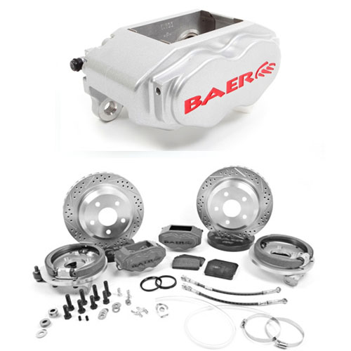 Baer SS4 12, Rear, 1-1 General Fit 8.8 with SN95 3.250 Standoff, Silver