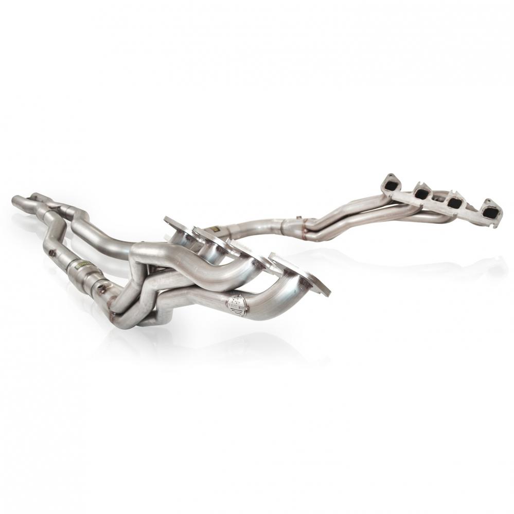 Stainless Works Ford Raptor 6.2L SuperCrew 2011-14 Headers: Catted X-Pipe