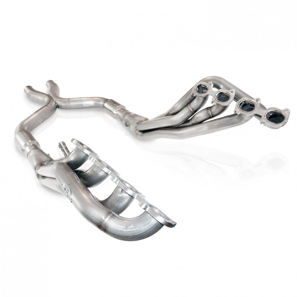 Stainless Works Ford Shelby GT500 2011-14 Headers: Catted X-Pipe