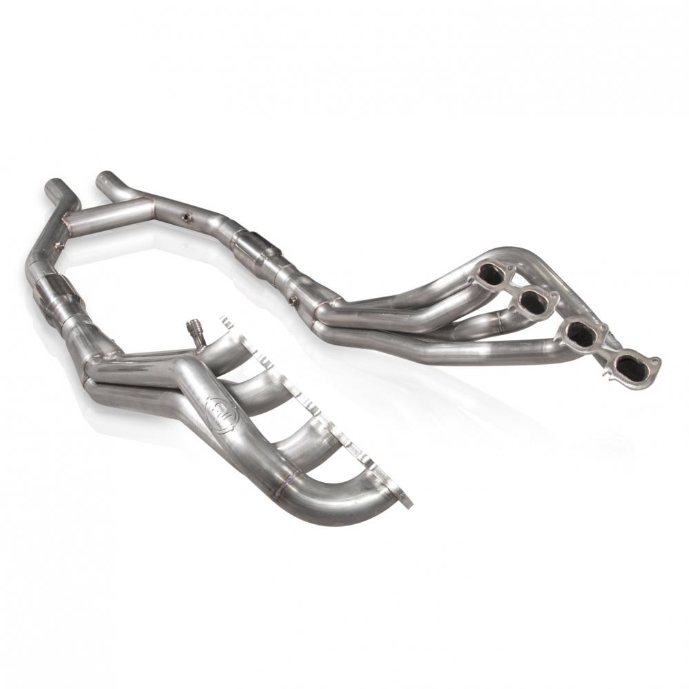 Stainless Works Ford Shelby GT500 2007-14 Headers: Catted H-Pipe