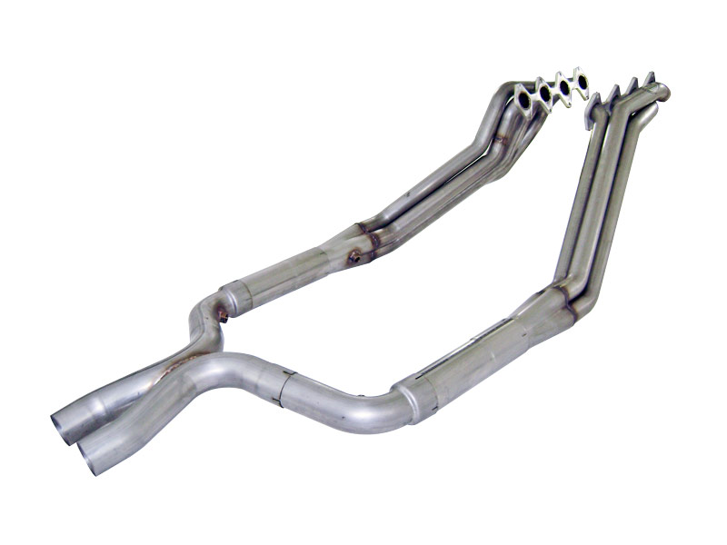 Stainless Works Ford Mustang 2005-10 Headers: 1 3/4 Catted X-Pipe