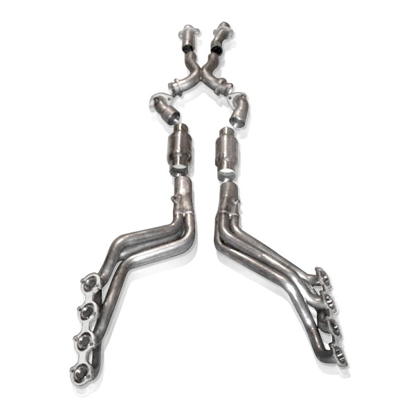 Stainless Works Ford Mustang GT 1996-2004 Headers: Catted X-Pipe
