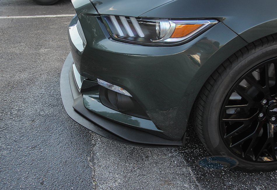 Steeda Front Splitter, 2015-2017 Mustang with performance pack nose