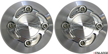 Steeda Billet Strut Mount cover, 2005-09 Mustang