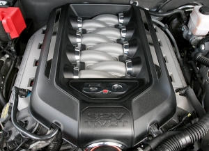 Steeda Polished Engine Cover Inserts 2011+ 5.0