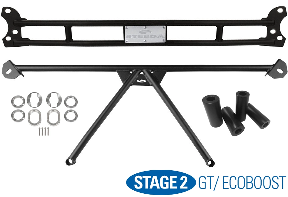 Steeda Stage 2 Performance Handling Chassis Package, 2015+ Mustang
