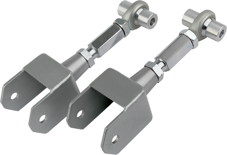 Steeda Double adj upper control arms w/rod ends(fr), 1979-04 Mustang