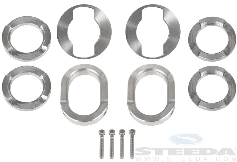 Steeda IRS subframe bushing support system, 2015-23, 24+ Mustang