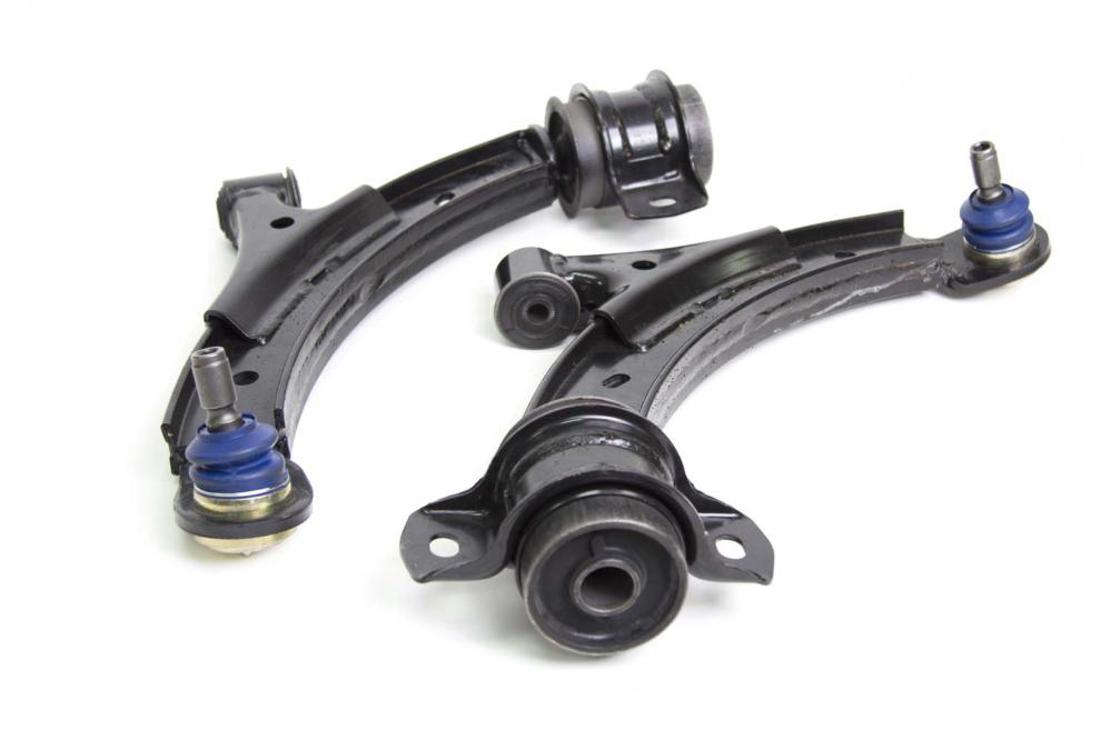 Steeda Front lower control arms with X11 balljoints, 2011-2014 Mustang
