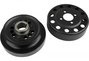 Steeda Underdrive Pulleys, 2pce, 2005-10 Mustang GT