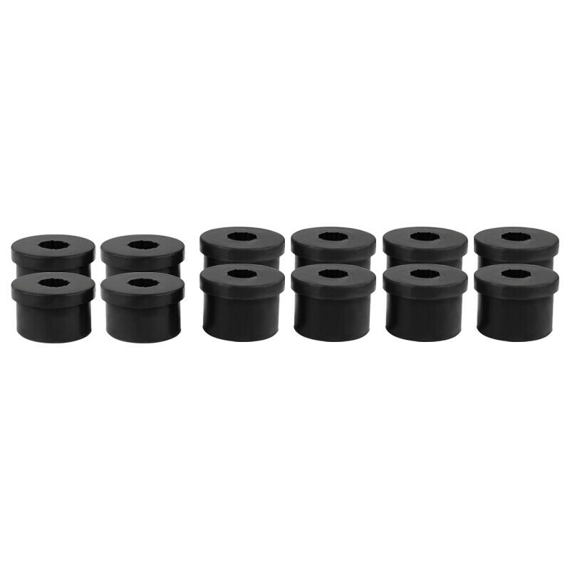 Rear Control Arm Replacement Urethane Bushing Kit, Black, 1979-04 Mustang