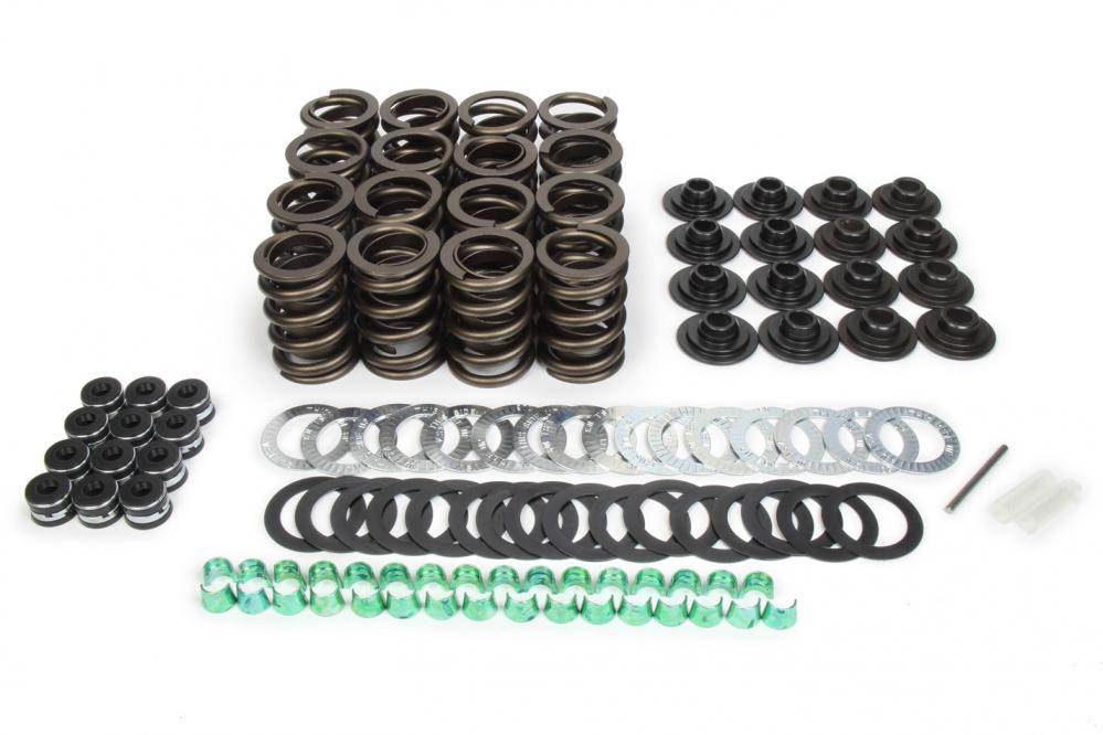 Trick Flow Valvespring upgrade kit w/retainers, locks. 302/ 5.0 Ford Stock Heads