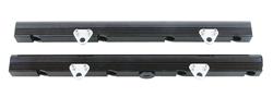 Trick Flow Fuel rails, black, 86-93 Mustang 5.0