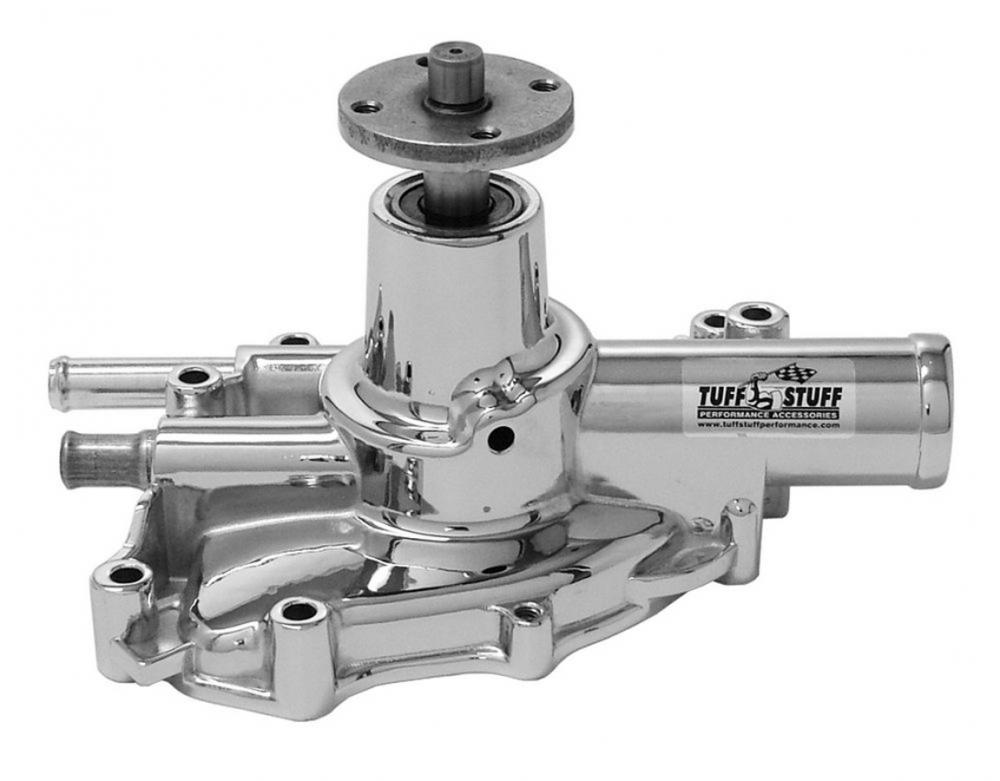 Tuff Stuff Supercool Water Pump, 1986-93 Mustang reverse rotation, polished