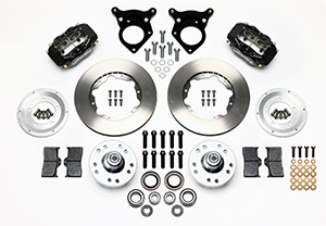 Wilwood Brake kit front, Dynalite Pro 4P 11 , black, 1979-93 Mustang 5x4.5