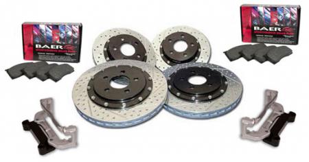 WMS Baer Eradispeed 14 brake kit, 2007-12 Shelby GT500, 11-14 Mustang Brembo