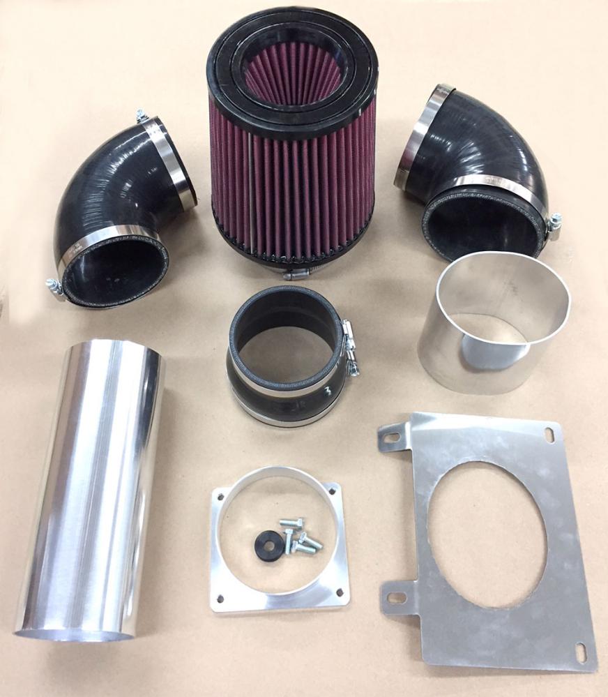 WMS High Velocity Intake kit 3.5 upper, 1986-93 Mustang