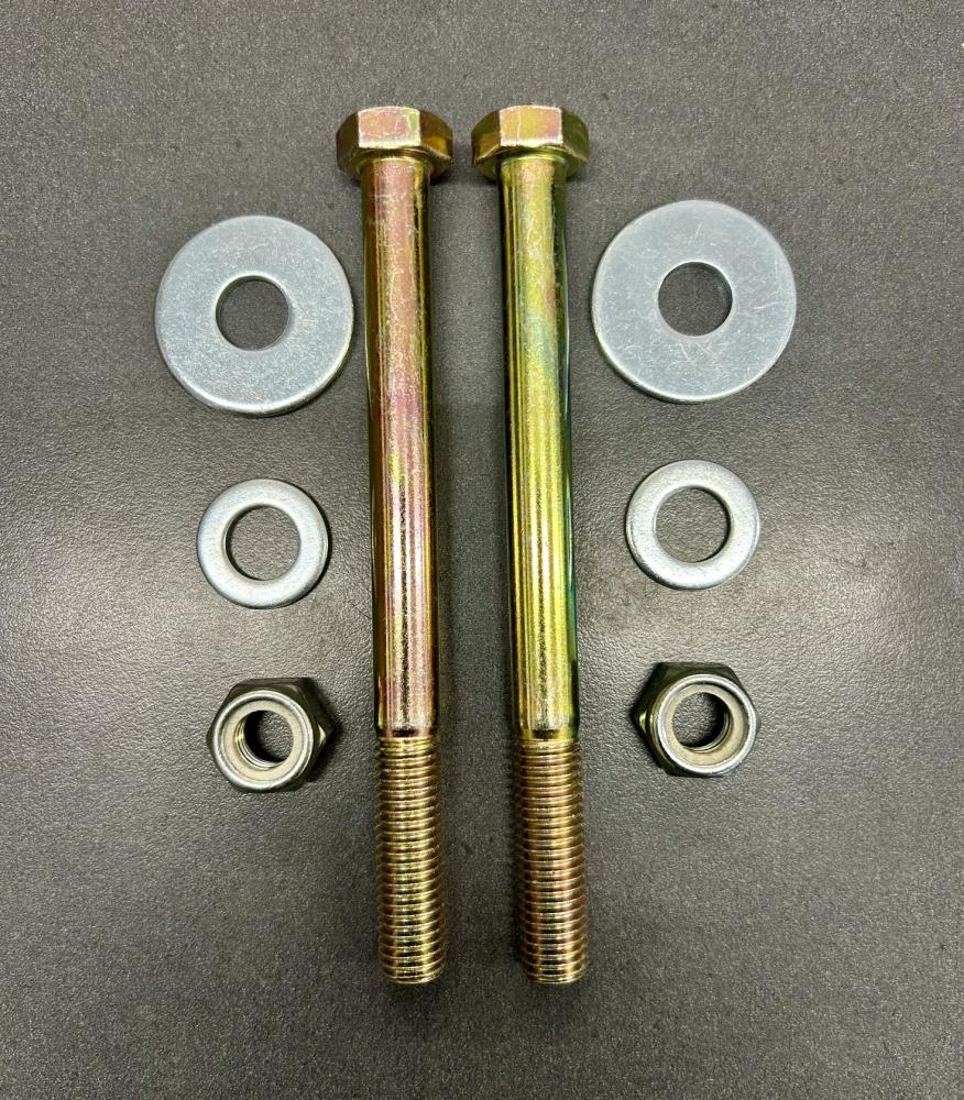 Rack and pinion bolt kit, 85-04 Mustang with stock rack