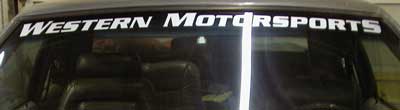 WMS Windshield Graphic 1979-04 Mustang