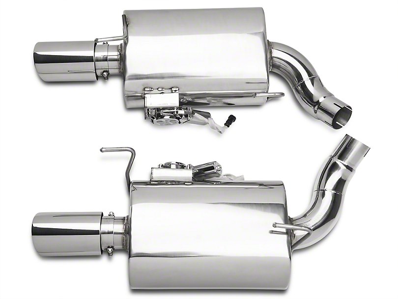 Xforce Axle-Back Varex Mufflers, 2005-10 Ford Mustang GT, 2007-10 GT500